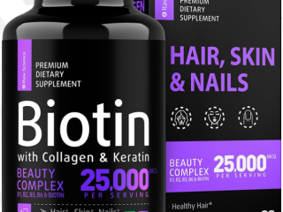 Biotin for Hair Skin and Nail